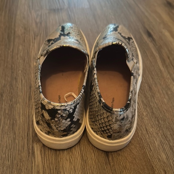 Snakeskin Slip-On Sneakers - Picture 2 of 8